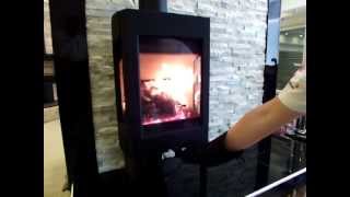 Jotul F163 Air Wash demonstration [upl. by Zeeba]