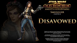 SWTOR Knights of the Fallen Empire Chapter 11  Disavowed Smuggler Story [upl. by Ellienad]