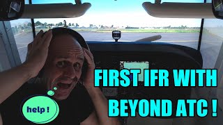 184  First IFR using BeyondATC [upl. by Averil]