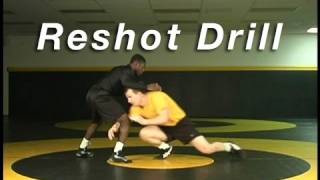 Reshot Drill  Cary Kolat Wrestling Moves [upl. by Ihcelek675]