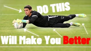 8 BASICS GOALKEEPERS NEED TO KNOW TO BE A BETTER GOALKEEPER  Goalkeeper Tips  Good Goalkeeper [upl. by Eneleh]