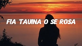 SAMOAN KARAOKE LYRICS FIA TAUINA O SE ROSA BY MAPUITIGĀ BAND [upl. by Molohs]