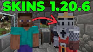 How To Change Your Skin in Minecraft Java Edition 1206 [upl. by Albemarle]