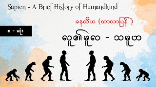 စဆုံး  Sapiens  လူ၏မူလ သမူဟ  နေသီဟ  အသံစာအုပ် [upl. by Bromley]