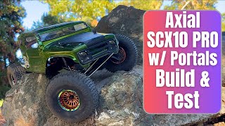 Axial SCX10 Pro RC Comp LCG Crawler  build test pros and cons of the competition kit [upl. by Nillor265]