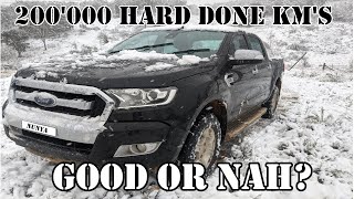 The Ford Ranger 32L 200000 Hard Kilometer Review Good or Nah [upl. by Nawad]