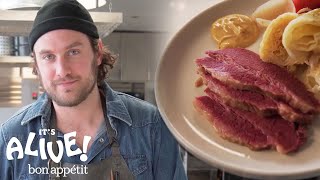 Brad Makes Perfect Corned Beef  Its Alive  Bon Appetit [upl. by Sup694]