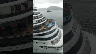 Carnival Panorama Cruise Ship At Sitka Sound Cruise Terminal cruise sitka alaska eurodam [upl. by Akinad]