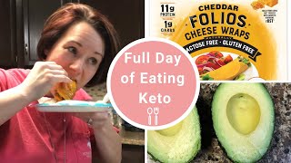 Folios Cheese Wraps  What Can I Eat on Keto  Full Day of Eating Keto  Trina Belcik [upl. by Utir389]