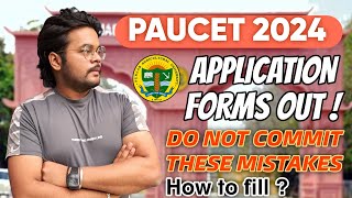 MISTAKES IN FORM❌😱How to fill PAUCET FORMBEST VIDEO ON YOUTUBE paucet [upl. by Woodsum]