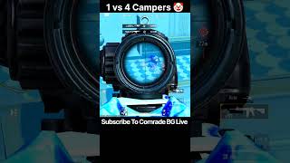 Camping K 14 In BGMI bgmi shorts pubgmobile viralshorts 1v4clutches [upl. by Takken977]