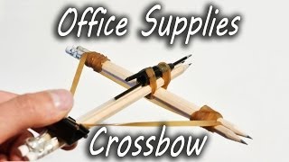 How to Make Office Supplies Crossbow [upl. by Kenison]