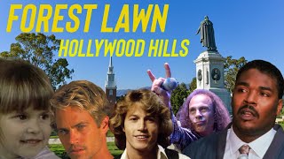 Forest Lawn Hollywood Most StarStudded Cemetery  50 Graves Visited Rodney King Andy Gibb amp More [upl. by Kram]