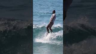 Surfing Perfection Longboard Waves at Batukaras shorts surfing surfspot batukaras surfers [upl. by Brittnee]