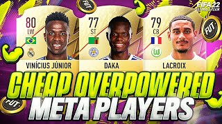 FIFA 22  BEST CHEAP OVERPOWERED PLAYERS TO START😱💪 BEST CHEAP STARTER TEAM FUT 22 ULTIMATE TEAM💰🤑 [upl. by Gretta]