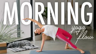 Morning Yoga Flow  20Minute Morning Yoga Practice [upl. by Esiuole]