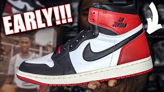 I LOVE EM HANDS DOWN THE BEST JORDAN 1 REIMAGINED JORDAN 1 BLACK TOE REIMAGINED SNEAKER REVIEW [upl. by Hsirrap]