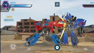 Optimus Prime vs Thundercracker 🤣 LOL  TRANSFORMERS Forged to Fight [upl. by Meletius]