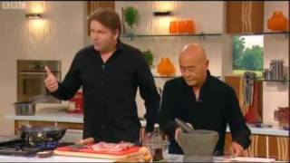 Ken Hom Roast Pork Belly SaturdayKitchenRecipeSearchcouk [upl. by Crowley]