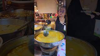 Khanom Jeen liquid in Thailand 🇹🇭 streetfood Shorts [upl. by Haiel]