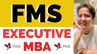 No Entrance Exam MBA  FMS Executive MBA  FMS MBA  All About FMS MBA  Without CAT FMS MBA  FMS [upl. by Yelrebma]