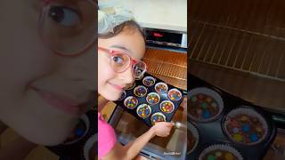 Children make delicious brioche with MampMs candies recipe viralvideo shorts cooking food viral [upl. by Sitnerp227]