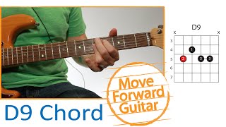 Guitar Chords  D9  Part 1 Finger Placement [upl. by Brett118]