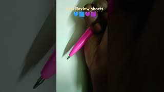 Pen Review shorts💜💙 💙💜 🟦🟪 [upl. by Roderich]