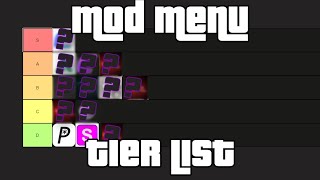 Updated COMPLETE MOD MENU TIER LIST  2024 version GTA 5 [upl. by Odravde903]