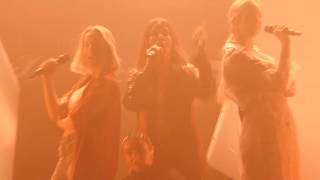 Charli XCX  Warm feat HAIM  CLIP  LIVE  The Wiltern  LA  100119 [upl. by Leanor]