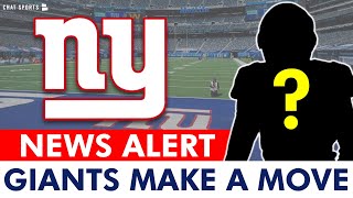 🚨 New York Giants Make ANOTHER Roster Move  Latest Giants Injury News [upl. by Romona]