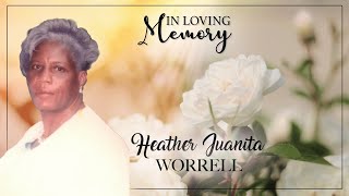 Celebrating the Life of Heather Juanita Worrell [upl. by Darraj]