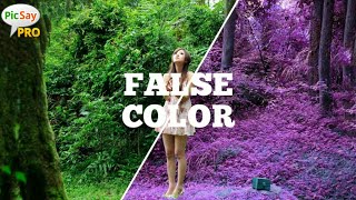 Cara Edit False Color di Picsay Pro [upl. by Nennahs477]