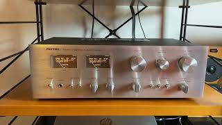 Rotel RA414 1978 Vintage Stereo Integrated Amplifier [upl. by Anairo]