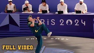 Aussie Break Dancer Rachel RayGun Hilariousperformance at Paris OlympicsAustralian Sports2024 [upl. by Nannie]