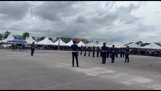 KAWAD KAKI PEREMPUAN KOR KADET POLIS DI RAJA MALAYSIA KULAI 2024 [upl. by Grussing]