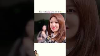 I also want a proposal like this proposal girlfriends boyfriend kdrama shortsfeed [upl. by Kubis]