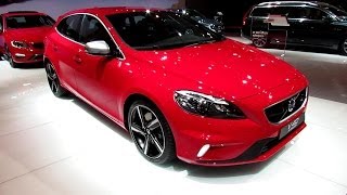 2014 Volvo V40 T5 RDesign  Exterior and Interior Walkaround  2013 Frankfurt Motor Show [upl. by Ayikahs132]