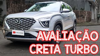 Avaliação Hyundai Creta 10 Turbo 2022  É FEIO mas anda MUITO [upl. by Wyon]