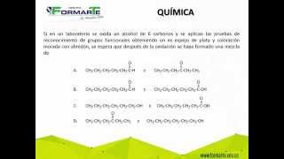 Ejemplos Preguntas Icfes Saber 11  Química Orgánica [upl. by Fregger629]