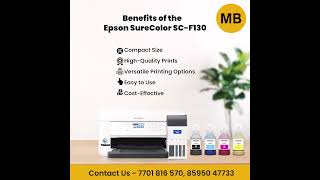 Epson Surecolor SCF130 Sublimation Printers printer sublimationprinter shortsvideo [upl. by Ahsaetal]