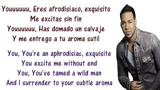 Romeo Santos  You  Lyrics English and Spanish  Translation amp Meaning [upl. by Huttan266]