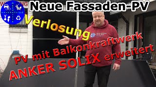 Photovoltaikanlage mit Balkonkraftwerk Anker SOLIX betreiben so gehts  Verlosung von 2 BKW [upl. by Ecniv]