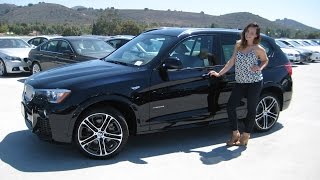 New BMW X3 XDRIVE 28i M Sport 20quot M Wheels Review [upl. by Suvart]