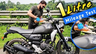 Yamaha FZX 1 Litre Mileage Test Video  Real Mileage   Ride Review  Hindi  New [upl. by Ecilayram]