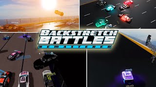 Backstretch Battles Remastered Crash Compilation 1 [upl. by Nesnej]