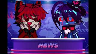 If Alastor Joined the VeesAlastor and Vox Vox x Val Hazbin hotelGacha Life 2 [upl. by Notneiuq221]