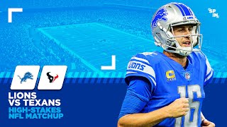 Lions vs Texans NFL Week 10 Preview amp Expert Analysis [upl. by Tiny]