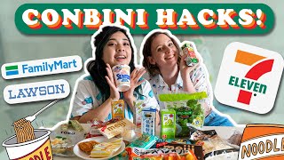 Japanese Convenience Store Hacks  711 Family Mart amp Lawson [upl. by Aikemot]