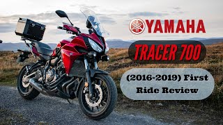 Yamaha TRACER 700 Review20162019  First Ride Review  An Excellent All Rounder [upl. by Ahsienak37]